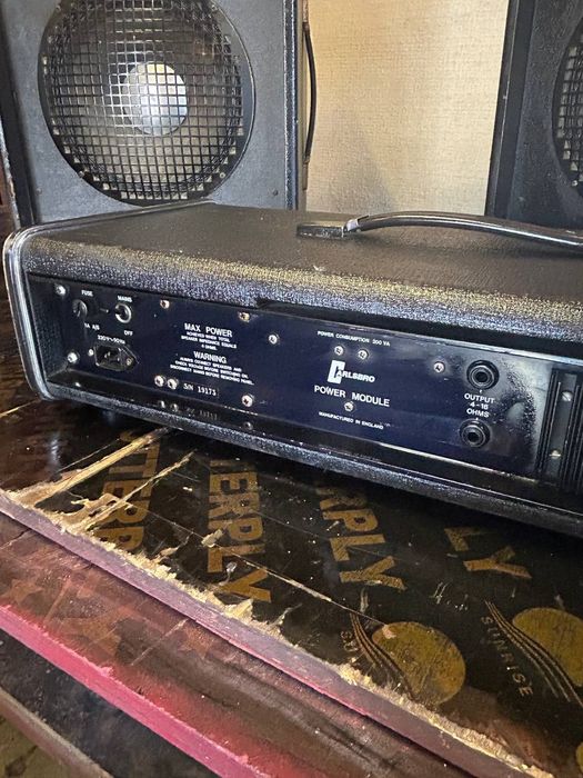 Тонколони DJ koлони 12 инча усилвател  HH внос от Англия