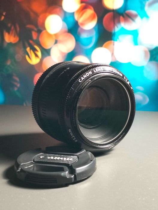 объектив Canon ef 50mm 1.8 II