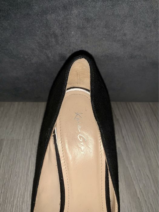 pantofi cu toc negri