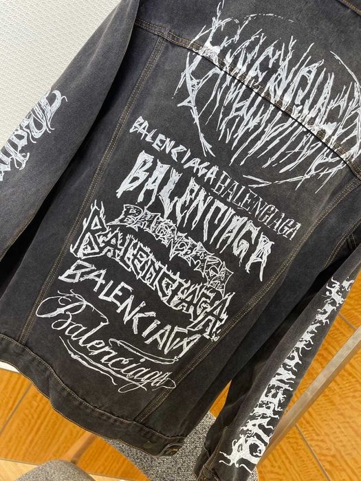 Geaca de blugi Balenciaga Premium