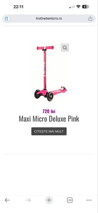 Trotineta maxi micro