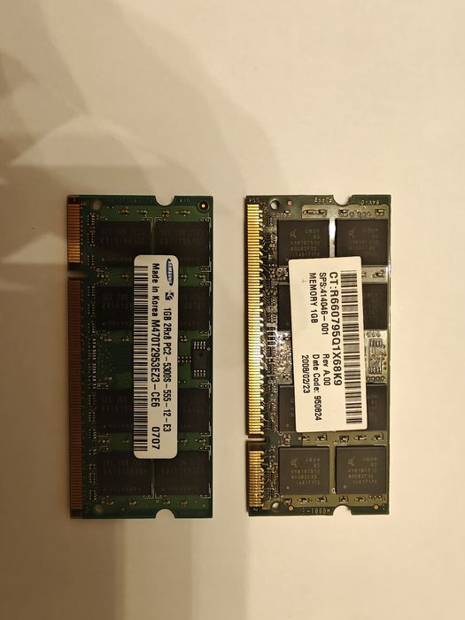 Set RAM DDR2 SO-DIM 2 GB PC2-5300