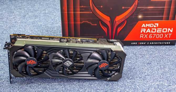 Продаётся Видеокарт от фирмы POWERCOLOR RX6700XT RED DEVIL