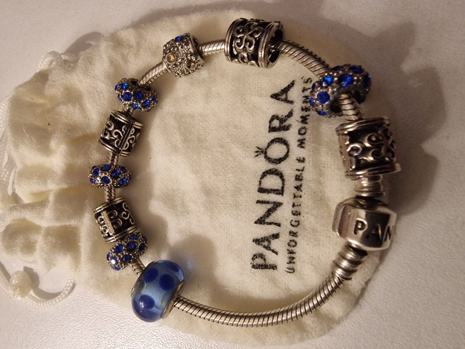 Pandora браслет + 20 шармиков