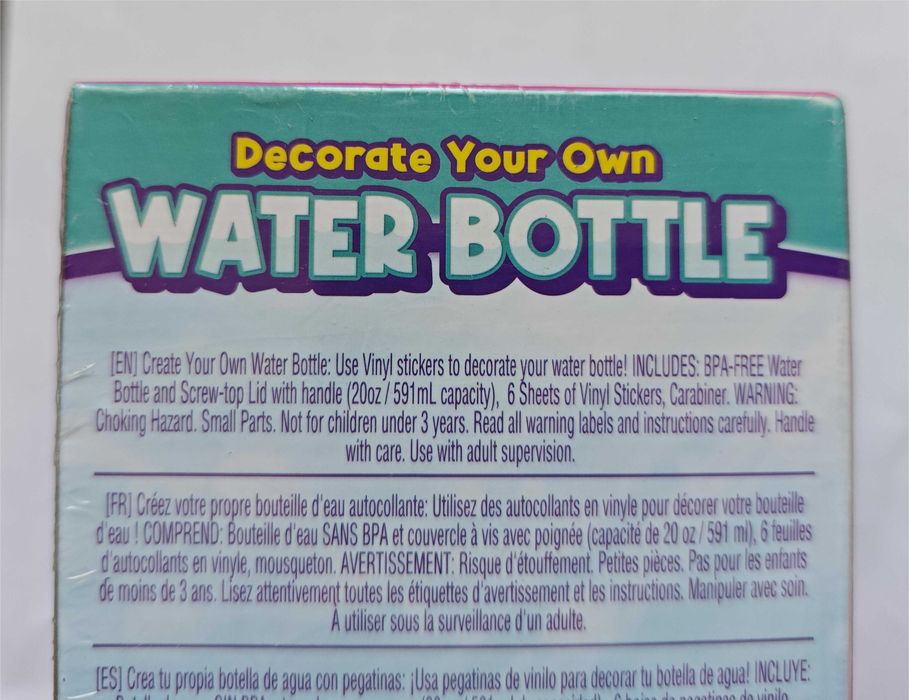 бутилка за вода от неръждаема стомана, произведен от Purple Ladybug.