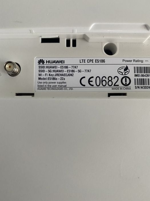 router huawei- e5186-77a7
