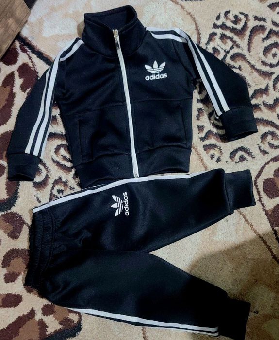 Новый Шикарная децкая двойка Adidas качество супер