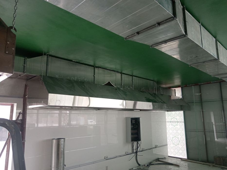 Вентиляция и кондиционирование мантаж