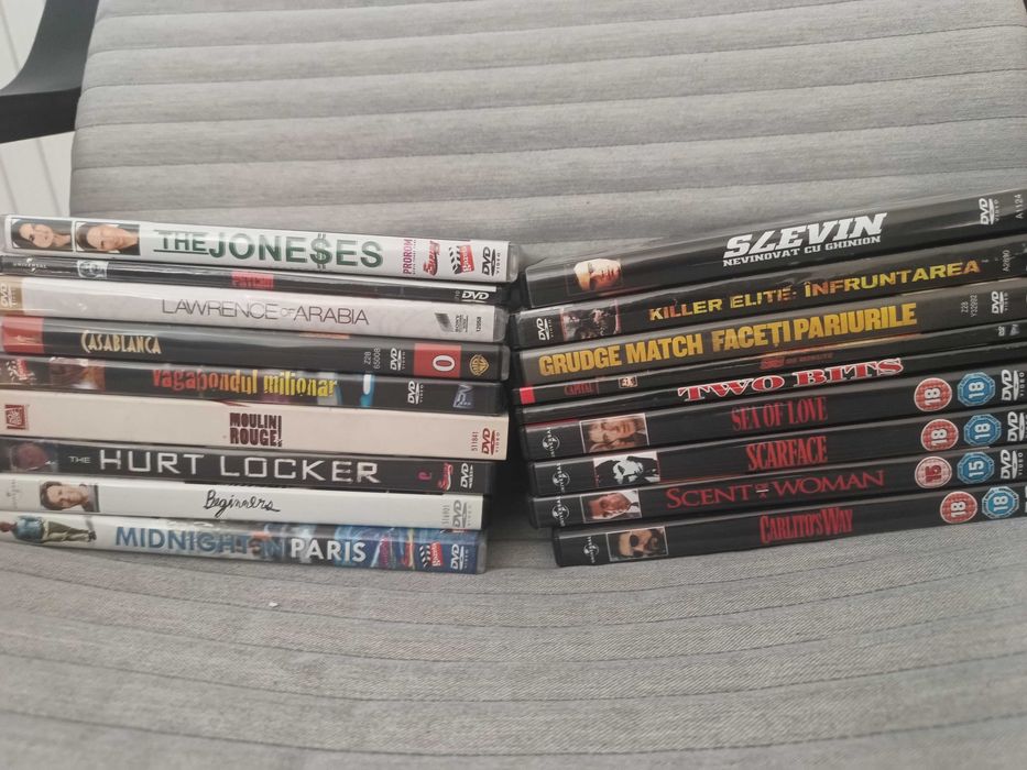 Vand colectie 100 DVD-uri originale la 4 lei pe DVD