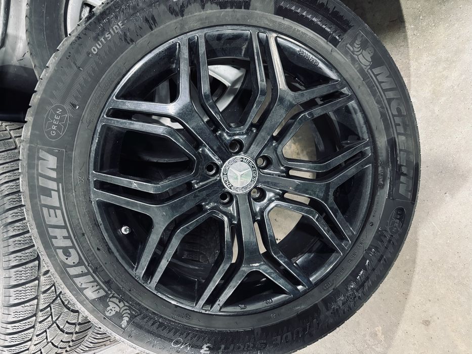 4бр 20 ки Mercedes GLE et55 8,5j 5x112 с добри летни  Michelin 275/50 dot23