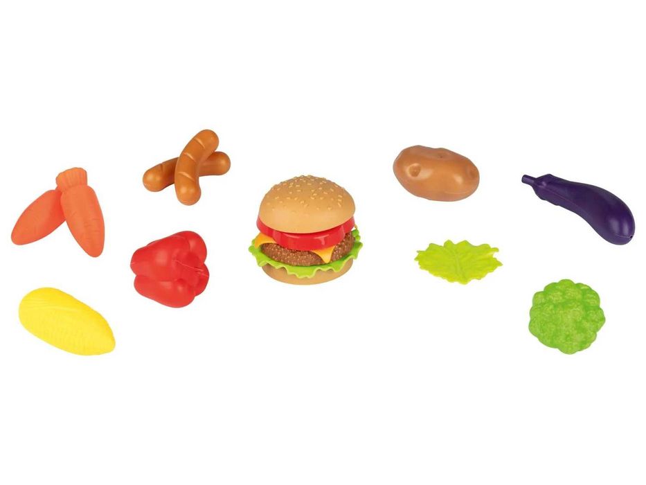 Детска дървена кухня скара Детско дървено барбекю за игра Грил с аксесоари