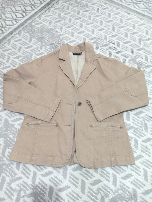 Джинсовый пиджак 46-50