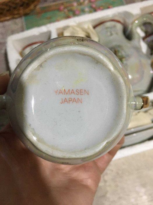 Новый Японский кофейный сервиз Yamasen (Мадонна), 80-е годы