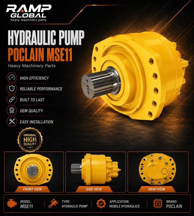 Гидромотор Poclain MSE11