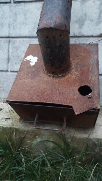 Печь для бани на отработке