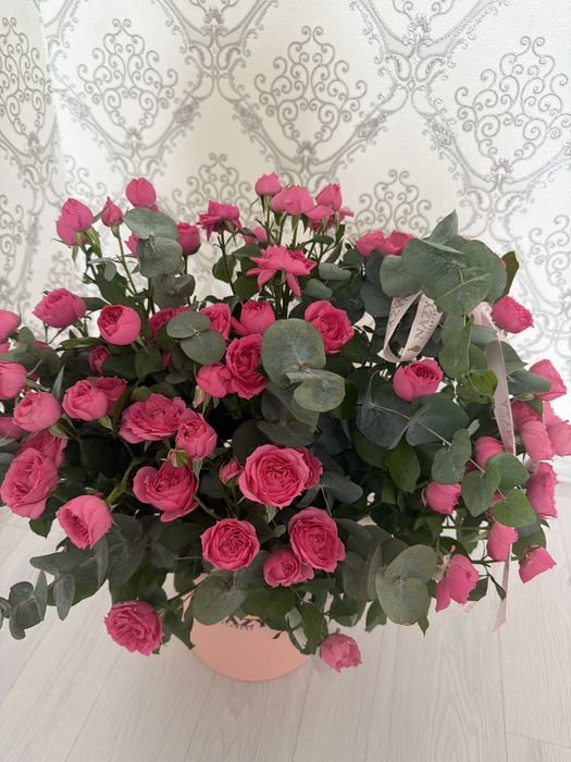 цветы кустовые розы