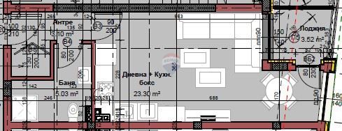 Едностаен апартамент за продажба в кв.Изгрев, гр. Варна №4578 ДК