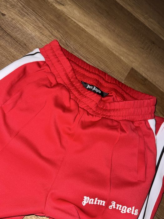 Pantaloni Palm Angels rosii