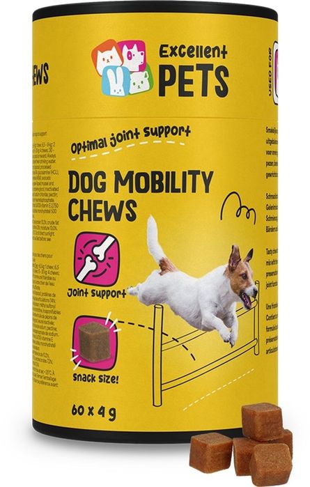 Хранителна добавка за кучета за стави и подвижност Excellent Pets Dog