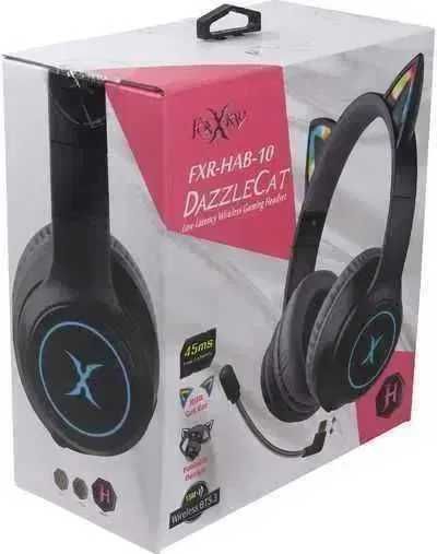 Casti wireless Dazzlecat Black gaming absolut noi