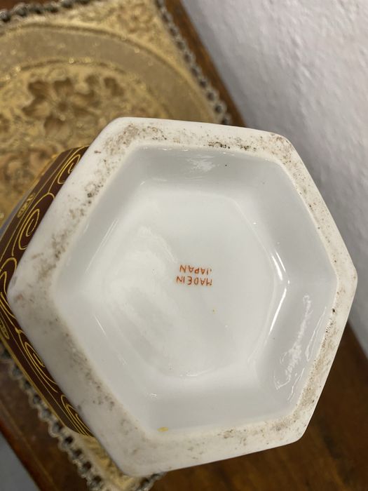 Японска ваза от порцелан сацума