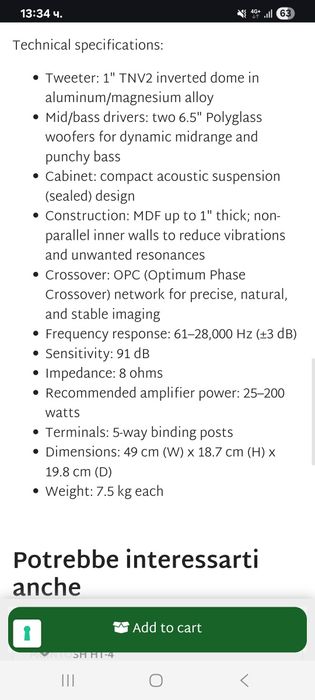Focal JMlab chorus cc 700