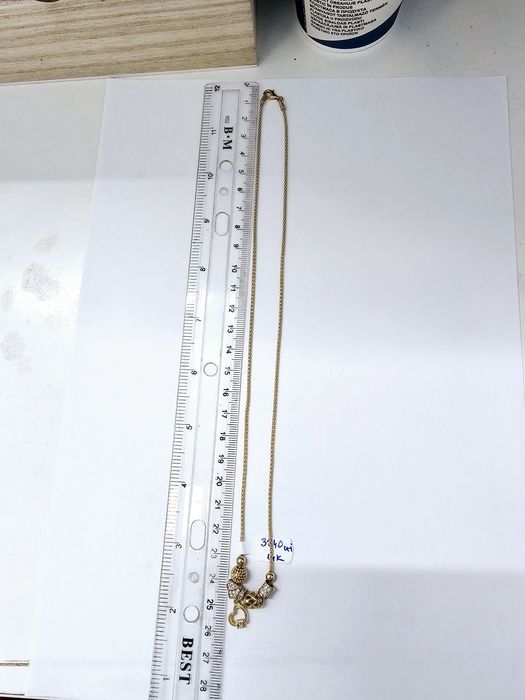 Vand lantic dama din aur 14 k 7.71 g cod 17