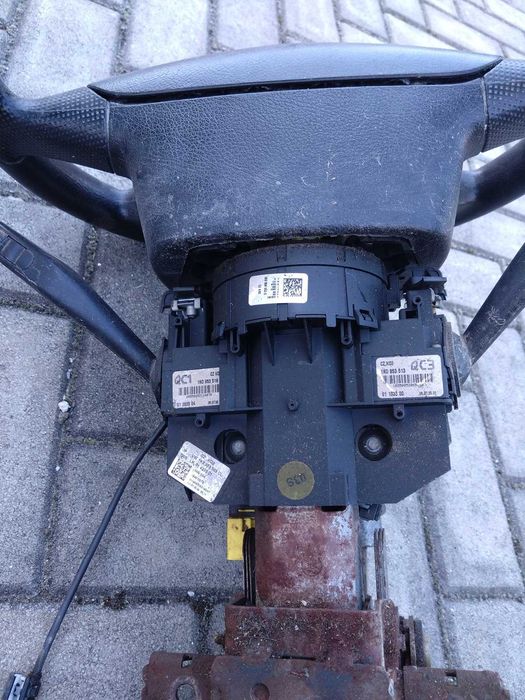 coloana volan completa cu airbag , volan , module Vw Caddy an 2005