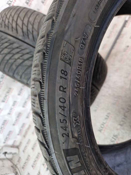 Anvelope second hand m+s 245 40 18 Michelin
