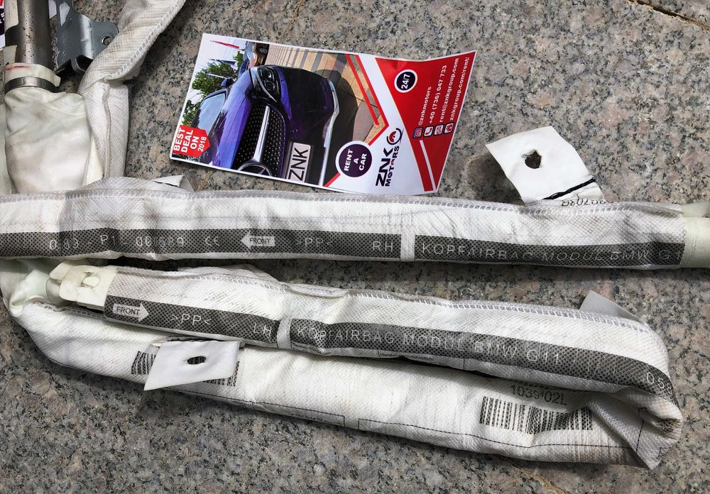 BMW seria 7 G11 G12 airbag scaun stanga dreapta set centuri