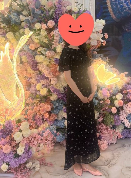 Платье женское в пол