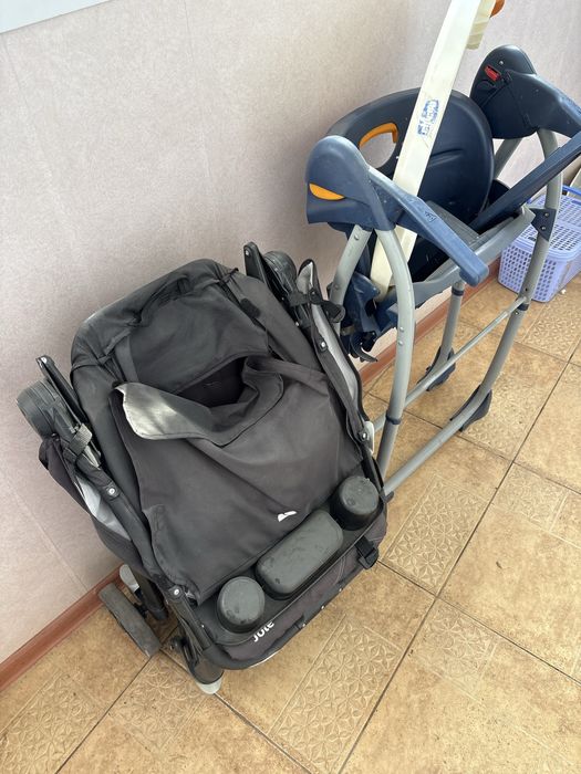 Детский стульчик, коляска санки б/у