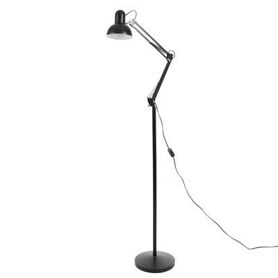 Металлический напольный торшер