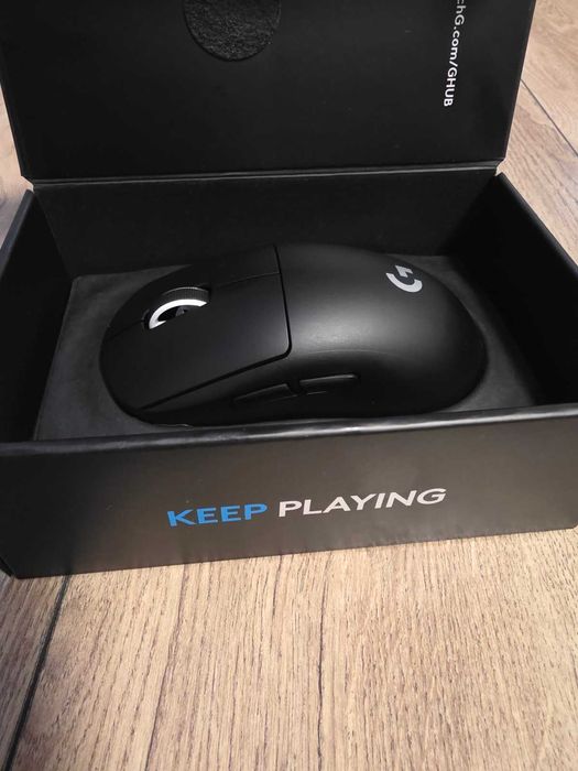 Гейминг мишка Logitech - G Pro X Superlight 2, оптична, безжична, черна