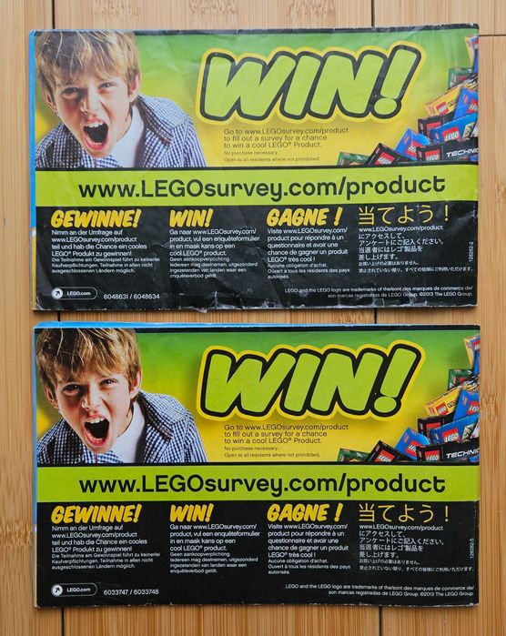 Seturi LEGO Thechnic 42011 si 42010 100% complete