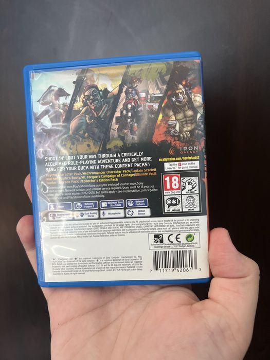 Ps vita игри Spiderman, call of duty, borderlands 2