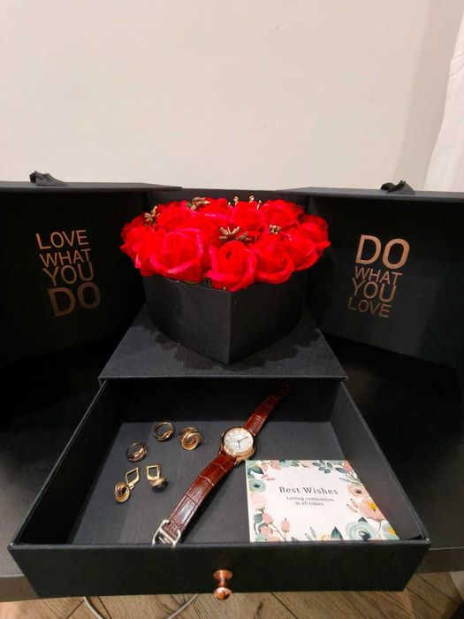 Шкатулка с мыльными розами