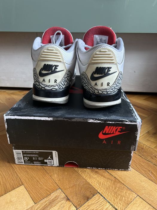 Nike Air Jordan 3 white cement