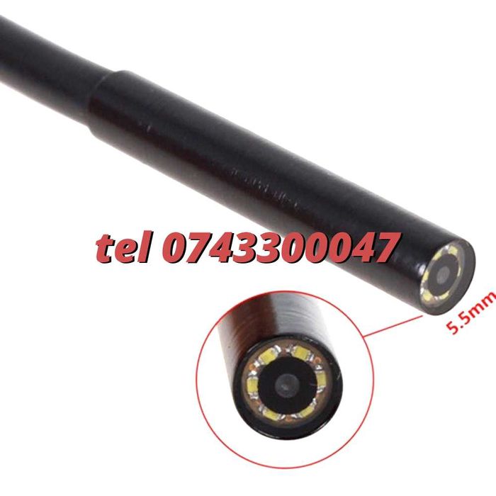 Camera Endoscop Inspectie Android  Usb 6 Led Ir Subacvatica Hd72