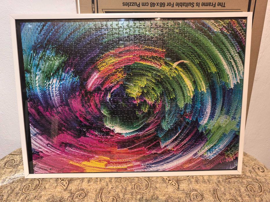 Пъзел , пъзели 1000 части с рамка