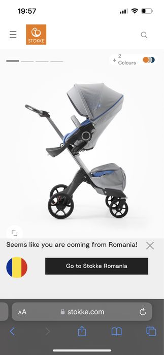 Carucior Stokke V5 atleisure marina 2 in 1