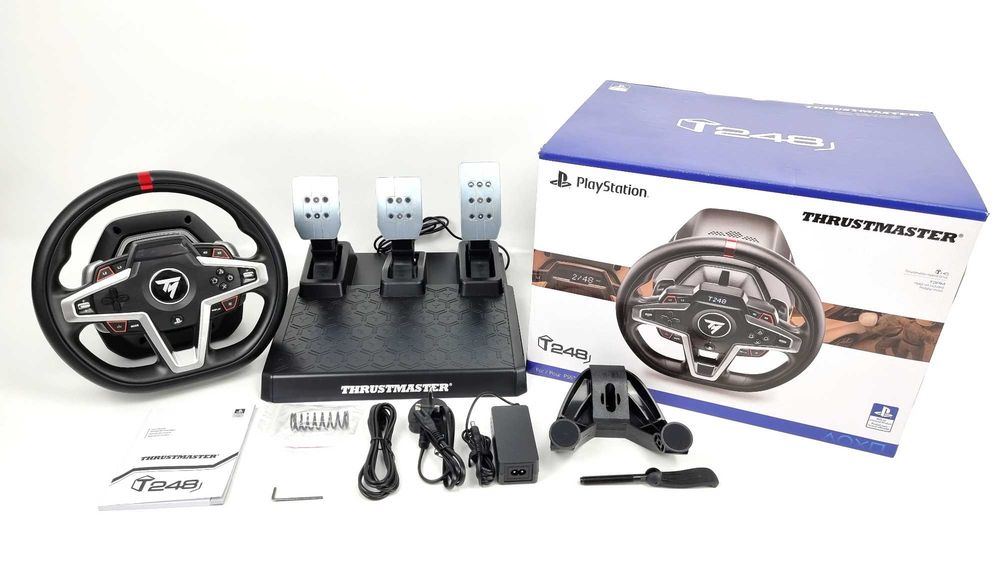 Волан с педали Thrustmaster t248-p PC/playstation като нов гр. София ...