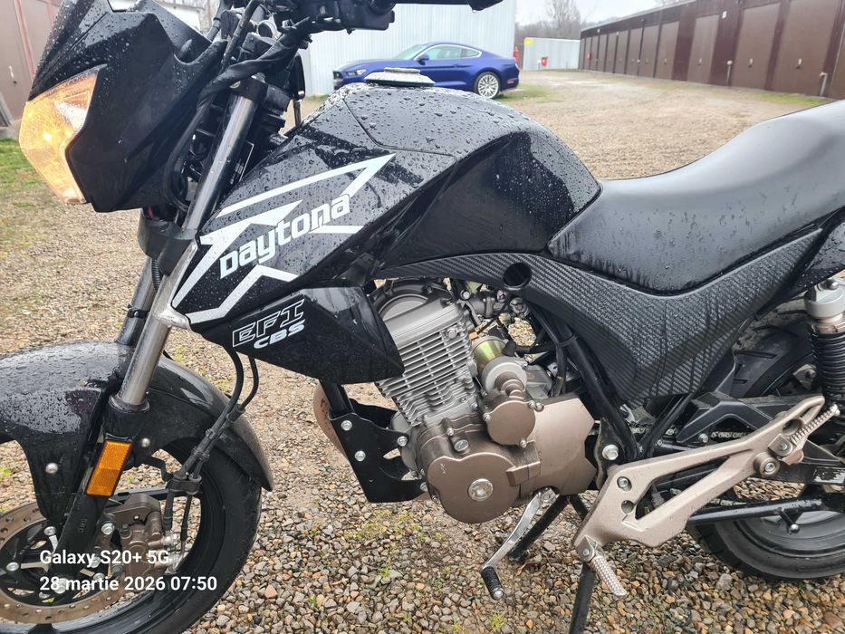 Motocicleta Daytona monster 125 cc 16 ani 2021 7300km