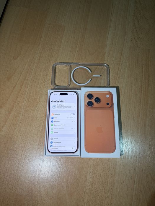 iPhone 17 Pro 256GB Cosmic Orange,Garantie,Phone 14 Pro,15 Pro,16 Pro