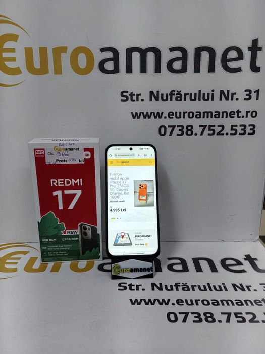 Telefon mobil Xiaomi Redmi 17, 4GB RAM, 128GB -N-
