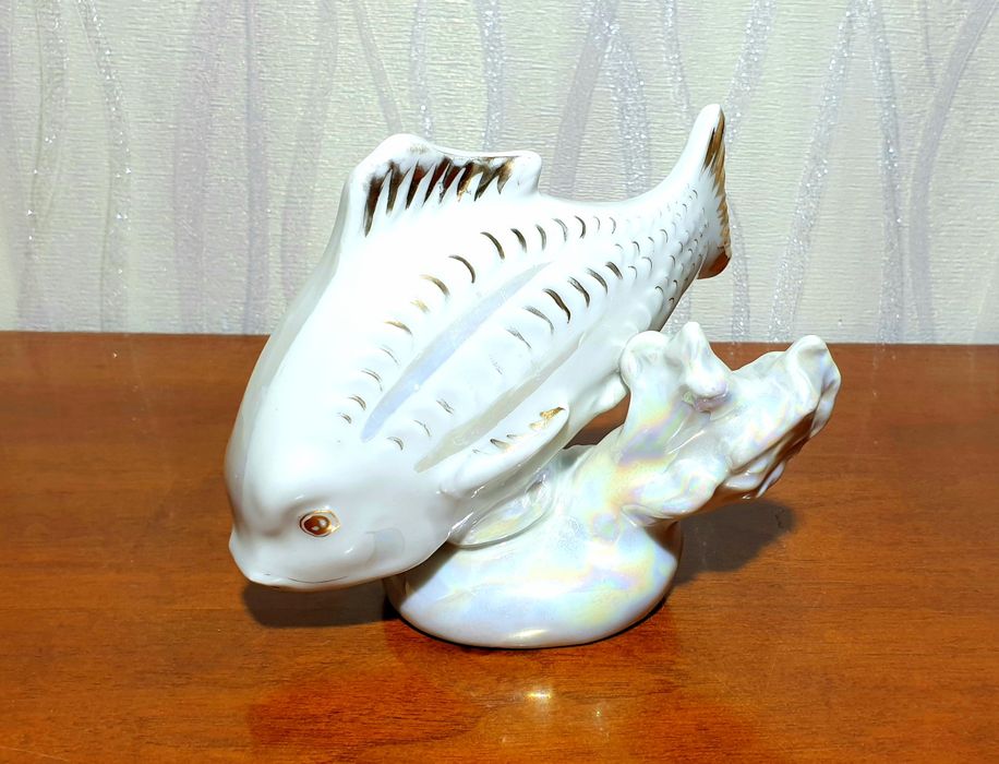 Статуэтка Рыба-Карп Дулево