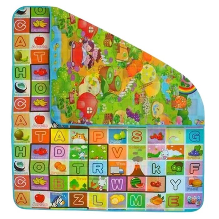 Двулицево детско килимче, Топлоизолиращо. 120х180 см и дебелина 0.5 см