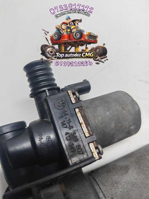 Pompa auxiliara apa Bmw X3 Seria 3 64 11 8369807 supapa electrovalva caldura pompa recirculare