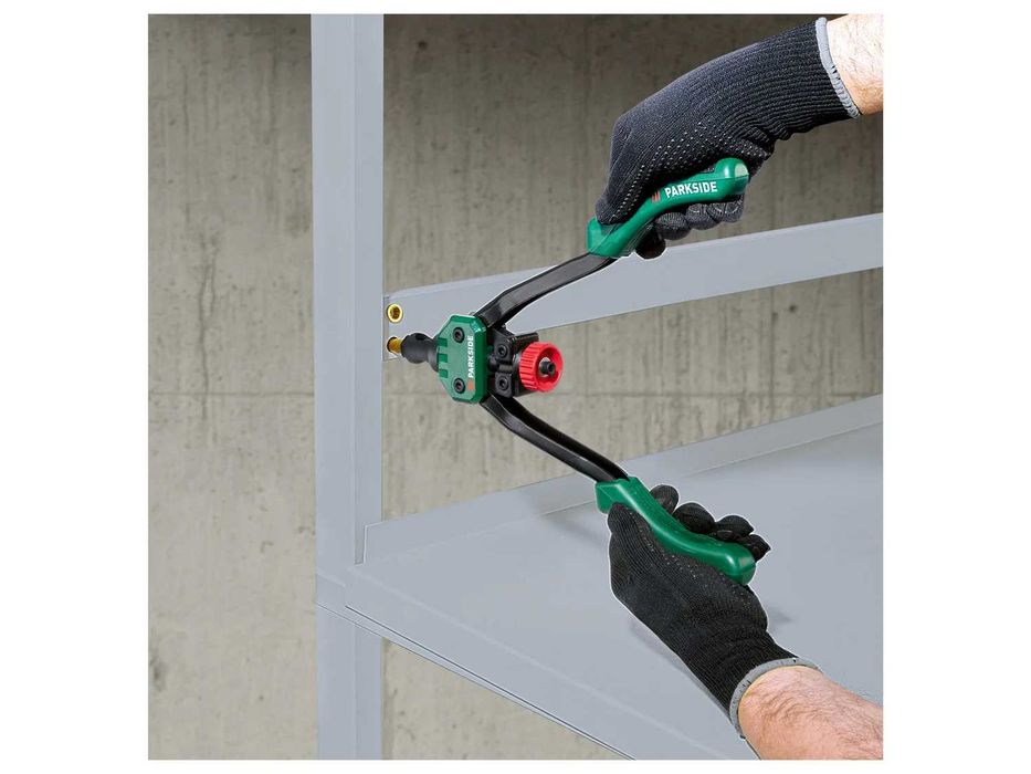 PARKSIDE® Клещи за нитове (нитачка), включително 150 нит гайки