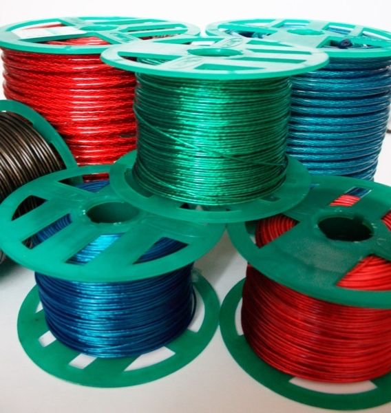 Трос изоляция без изоляция